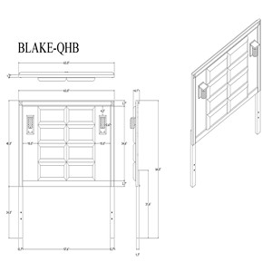 Modern American Style Black/Gold Queen <b>Pine</b> Wood Soft <b>Bed</b> with Adjustable Convertible Frame and Lamps - Product Image 6