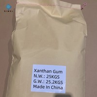 Meilleur prix épaississant alimentaire gomme de xanthane E415 alimentaire/USP/cosmétique/poudre de gomme de xanthane de qualité industrielle pour le pain, la confiture, les produits laitiers