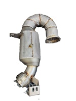 Tuyau d'échappement en acier inoxydable avec catalyseur pour BENZ W206 C200 C260 1.5T