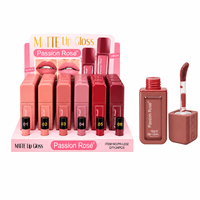 Gloss à lèvres mat velours Passion Rose, fini léger, haute pigmentation, rouge à lèvres liquide, texture nuage, teinte à lèvres, marque privée OEM