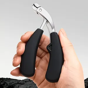 Coupe-ongles incarnés en acier inoxydable à grande ouverture, robuste, pour manucure et pédicure - Product Image 5