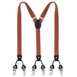 สายรัดเอวแบบคลาสสิก 6 คลิป ทรงเพรียว ช่วยกระชับสัดส่วน สวยงาม สายรัดหลังรูปตัว Y สำหรับผู้ชายและผู้หญิง หัวเข็<span class=keywords><strong>ม</strong></span>ขัดเห<span class=keywords><strong>ล</strong></span>็ก ใส่กับเสื้อเชิ้ต ใส่ได้ทุกวัน - Product Image 5