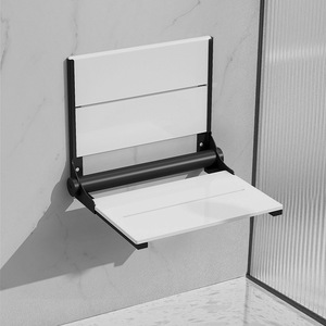 <b>Folding</b> <b>Stool</b> Stainless Steel Waterproof Foldable For Bathroom Shower Sauna Use - Product Image 1