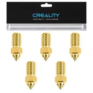 Buse Creality Ender 3 V3 SE 0,4 mm en laiton M6, accessoire d'imprimante 3D haute vitesse - Product Image 1