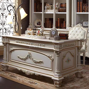 Bureau baroque Bureau de style antique Plat MoSr0809SkSw - Maison