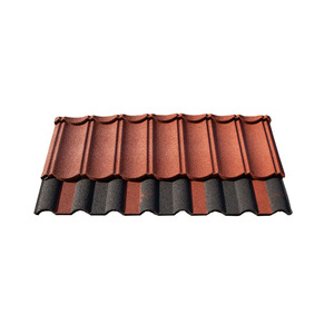 Tuile en métal revêtue de pierre d'inspiration européenne-Anticorrosion pour le Royaume-Uni/Allemagne adaptée à la pluie en Europe <span class=keywords><strong>du</strong></span> <span class=keywords><strong>Nord</strong></span> - Product Image 2