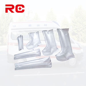 Ensemble d'attelles d'air gonflables en PVC de sauvetage d'urgence médicale avec pompe corps entier coussin orthopédique attelle d'air de cheville - Product Image 3