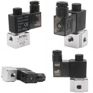 โซลินอยด์วาล์ว Airtac รุ่น 3V2 3V2M 3V200 ไฟฟ้ากระแสตรง 24 โวลต์ วาล์วควบคุมแก๊ส สำหรับใช้งานทั่วไป - Product Image 2