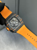 Montre de luxe pour homme RM11-03 en fibre de carbone, mouvement mécanique chronographe 7750, montre de sport de marque de créateur