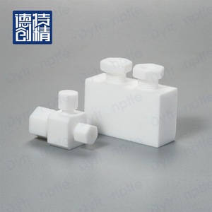 Dechuang <b>PTFE</b> Multi-way Fitting DC-008 For Semiconductor And Photovoltaic Applications - Product Image 1