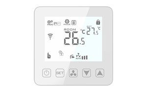 Bobina DE VENTILADOR DE INSTALACIÓN plana Diseño moderno más vendido Pantalla de ahorro de energía y protección del medio ambiente Termostato programable - Product Image 5
