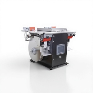 Machine semi-automatique de scellage et d'étiquetage d'angle droit à 90 degrés pour petites boîtes en carton, modèle le plus vendu - Product Image 1