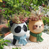 Pot de fleurs personnalisé Roogo pour la décoration de la maison, arrangement de fleurs pour le salon, pot de fleurs de jardinage, vente en gros de pots à succulentes