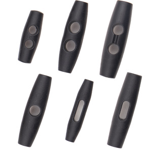 Hebillas de plástico con botón de oliva, doble orificio, para accesorios de bolsos y prendas de vestir, duraderas, verano 2022 S032 - Product Image 4