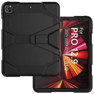 Resistente armadura <span class=keywords><strong>Pro</strong></span> diseñado tablet caso con el protector de pantalla para <span class=keywords><strong>iPad</strong></span> <span class=keywords><strong>Pro</strong></span> de 12,9 pulgadas caso 2021 5th <span class=keywords><strong>generación</strong></span> - Product Image 2
