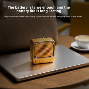 Leuke en retro radio FM 400mAh batterij TF/MP3 afspelen draadloze kleine <span class=keywords><strong>speaker</strong></span> - Product Image 5