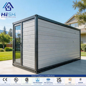 Casa Contenedor Prefabricada Expandible de Construcción Rápida de 40 Pies x 20 Pies, con 1, 2, 3, 4 o 5 Dormitorios, Casa Móvil Plegable Tipo Cabaña - Product Image 1
