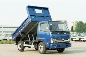 Camion <span class=keywords><strong>benne</strong></span> léger Foton 120 CV 4x2 avec cabine à toit plat de 3,18 m et <span class=keywords><strong>benne</strong></span> hydraulique pour le transport de chantier - Vente directe usine - Product Image 6