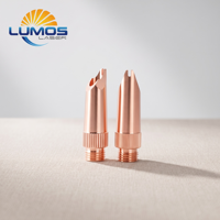 Buse de soudage laser longue portée Qilin robuste – Ensemble de buses de remplacement pour pistolet de soudage laser portatif A B C D E F – Embouts de torche à fibre