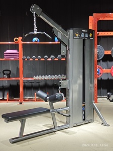 Máquinas de selección de carga de pines de doble función para entrenamiento de fuerza Máquina de extracción Lat de fila baja sentada - Product Image 6