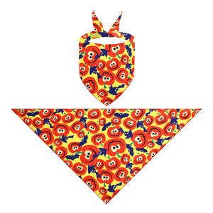 Pañuelo de perro de alta calidad ajustable grande cachorro gato mascota triángulo bufandas collares pañuelo de perro - Product Image 5