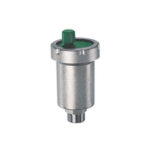 Valvola di sfiato automatica a galleggiante dritto 3/8 pollici cromata per sistemi di riempimento - Product Image 1