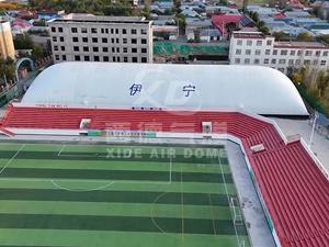 Cúpula deportiva de calidad superior durante todo el año Desarrollo de instalaciones de gimnasio de PVC Cúpula de aire que garantiza un entrenamiento deportivo efectivo - Product Image 2