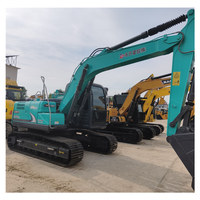 Excavatrice sur chenilles Kobelco SK140LC-8 d'occasion, capacité 14 tonnes, moteur Mitsubishi, bon état