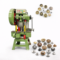Machine à fabriquer des boutons mécaniques de haute précision avec moteur et pompe pour denim et cuir, certifiée CE