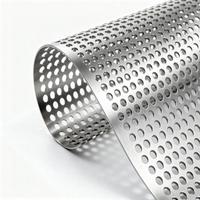 Panneaux de treillis métallique en acier inoxydable 304/316, épaisseur 1/3 mm, prix d'usine, filet de protection métallique, tôle perforée Qijiang