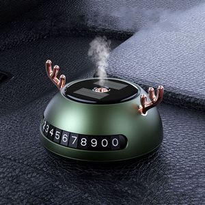 <span class=keywords><strong>D</strong></span>ésodorisant solaire multifonctionnel pour voiture, rechargeable et automatique, avec numéro de voiture. - Product Image 2