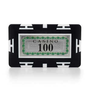 Placas de póquer holográficas rectangulares de 32G de estilo europeo (cada una) Denominación de marca de suministro de casino 100 - Product Image 5