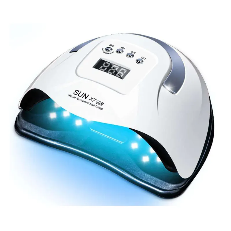 Diy Salon Nail Supplies Sun X7 Max Nail Dryer Profissional Mini Uv Led Nail Lamp Para Polonês