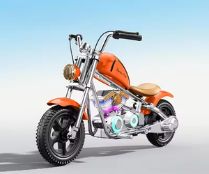 Motocicleta Infantil Personalizable, de Dos Ruedas, Regalo de Cumpleaños para Bebés, Juguete con Luces y Música, Vehículo - Product Image 3