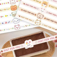 Autocollants d'étanchéité pour pâtisseries, MOQ 100 pièces, pour gâteaux allongés, idéaux pour les pâtisseries et les boîtes d'emballage.