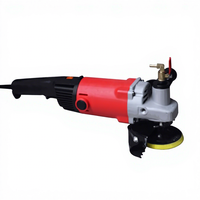 Ponceuse-polisseuse humide 1400W avec disque de 9 pouces, alimentation en eau, pour marbre, pierre, béton, machine de polissage de sols, ponçage manuel pour rénovation