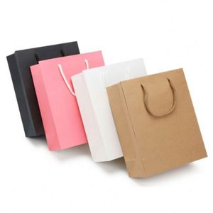 Sac en papier pour vêtements avec logo personnalisé et impression, pack promotionnel - Product Image 2