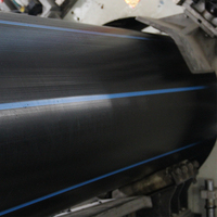 Tuyau en polyéthylène haute densité (HDPE) SDR11 17 pour le transport d'eau souterraine, l'assèchement des mines et les applications industrielles