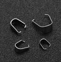 Vente directe d'usine en gros AKISS Accessoires de bijoux en acier inoxydable Pendentif de collier Fermoir à graines de melon Breloque pour fabrication DIY