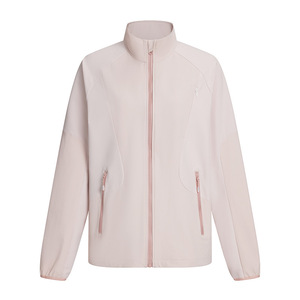 Dark Blue Windproof Jacket With Inner Liner Winter Workwear Mid Length Solid Color Contrast - Product Image 3