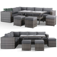 Allwetter Rattan Gartenmöbel Günstige Garten Set Kleines Outdoor-Sofa