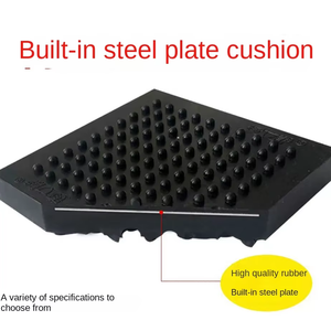 Coussin d'isolation anti-vibrations en caoutchouc haute performance pour ventilateur industriel, équipement mécanique, <span class=keywords><strong>ALJ</strong></span> 48 - Product Image 5