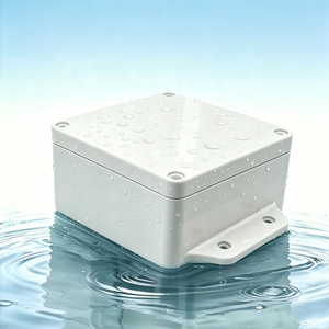 <span class=keywords><strong>Caja</strong></span> de Conexiones Impermeable <span class=keywords><strong>Pequeña</strong></span> de ABS, IP65, a Prueba de Polvo, con Orejetas de Montaje, para Cables Exteriores y PCB - Product Image 2