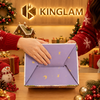 Boîtes cadeaux de Noël personnalisées pour les jouets des enfants, boîtes d'emballage en carton ondulé avec poignée en ruban, boîte cadeau unique en forme de maison