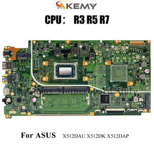เมนบอร์ดแล็ปท็อป X512DAU สำหรับ <span class=keywords><strong>Asus</strong></span> VivoBook V5000d X512D M5050D <span class=keywords><strong>X512DA</strong></span> เมนบอร์ด X512DAP X512DK พร้อมซีพียู R7 R5 R3 - Product Image 2