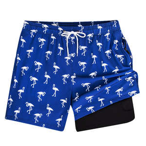 2024 all'ingrosso pantaloncini da ginnastica da <span class=keywords><strong>uomo</strong></span> pantaloncini da corsa costume da bagno corto con fodera in rete pantaloncini da nuoto - Product Image 4