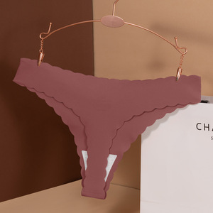 Braguitas sin Costuras para Mujer, de Seda Helada, Tiro Bajo, Entrepierna de Algodón, Ropa Interior Sexy - Product Image 1