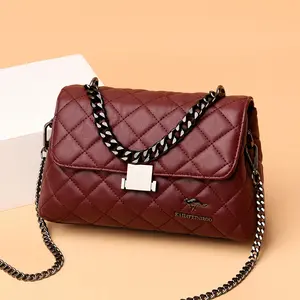 2024 New Designer Messenger Bags Female For Zipper Designer Genuine Leather Mirror Designer Bag Famous Brands Women Handbag