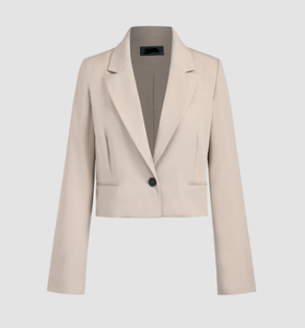 Giacca da donna Casual da ufficio a manica lunga con bottone singolo lavorato a maglia antirughe all'ingrosso - Product Image 5