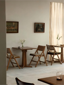 Square Teak <b>Coffee</b> <b>Table</b>-Middle Ancient Retro Style All Solid Wood Living Room Furniture for Commercial Home Hotel Cafe <b>Small</b> - Product Image 5